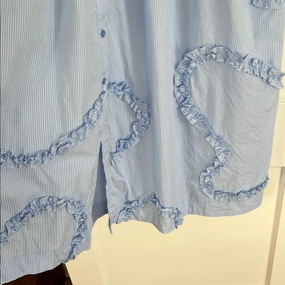 kate spade x Target Ribbon Striped Short Sleeve Midi Shirtdress - Picture 6 of 9